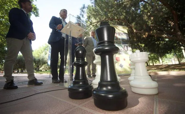 Presentation of the Spanish Chess Championship, to be held in Murcia.