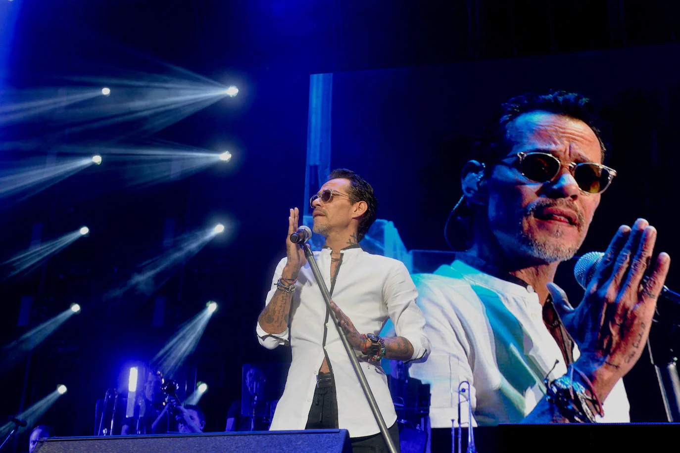 Fotos El concierto de Marc Anthony en Murcia, en imágenes La Verdad