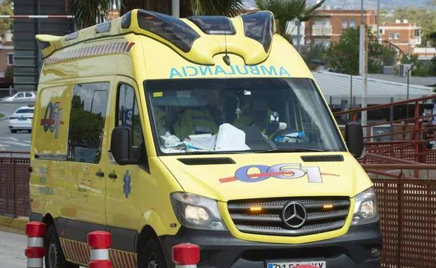 An 061 ambulance, in a file photograph.