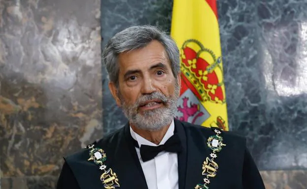The President of the Supreme Court and the General Council of the Judiciary (CGPJ) Carlos Lesmes. 