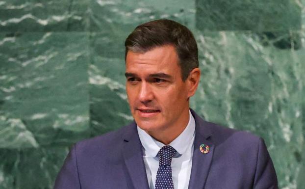 The President of the Government Pedro Sánchez 