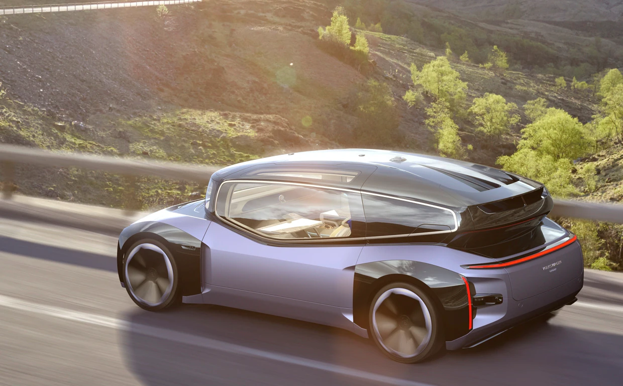The prototype offers a perspective of what mobility will look like in the next decade