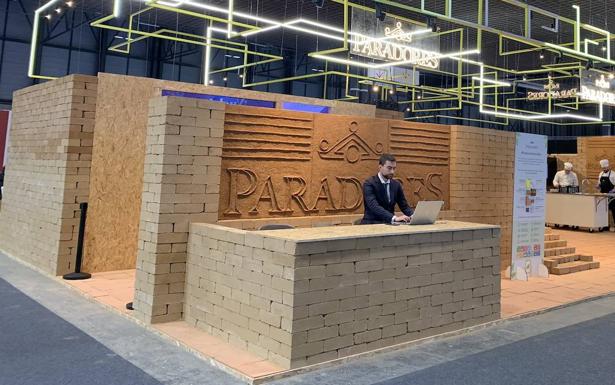 Paradores stand at Fitur 2023.