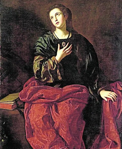 'Santa Catalina de Alejandría', de Bartolomeo Cavarozzi./